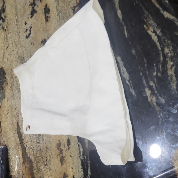 White Comfy Shorts - Picture 2 of 2